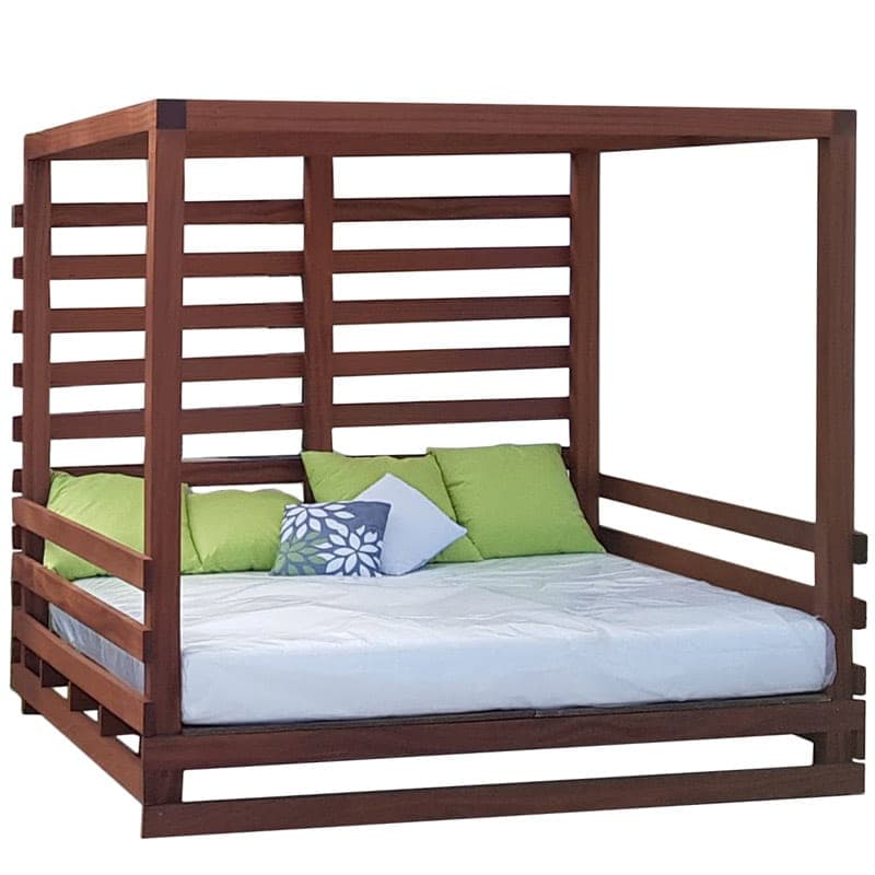 Wooden lounger